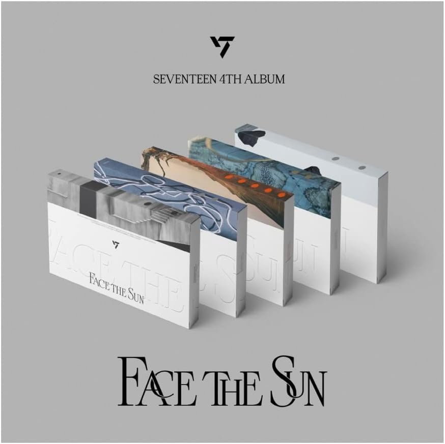 Pledis Entertainment SEVENTEEN - Face the Sun 4th Album+Extra Photocards Set (Random ver. / CD Only, No Poster), 292 x 185.5 x 22 mm, PLD0145