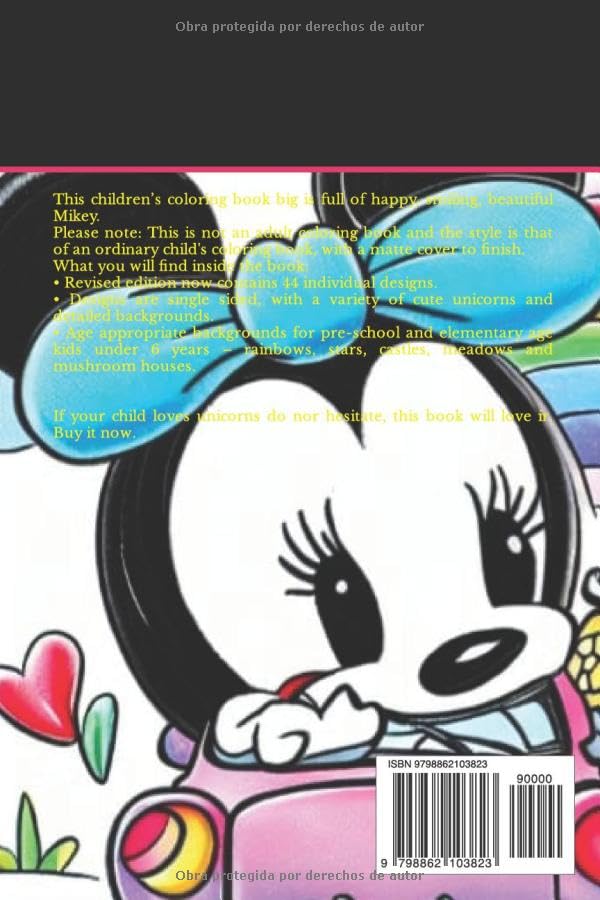 MIKEY'S BIG COLORING BOOK: CHILDREN'S (Spanish Edition) - Image 2
