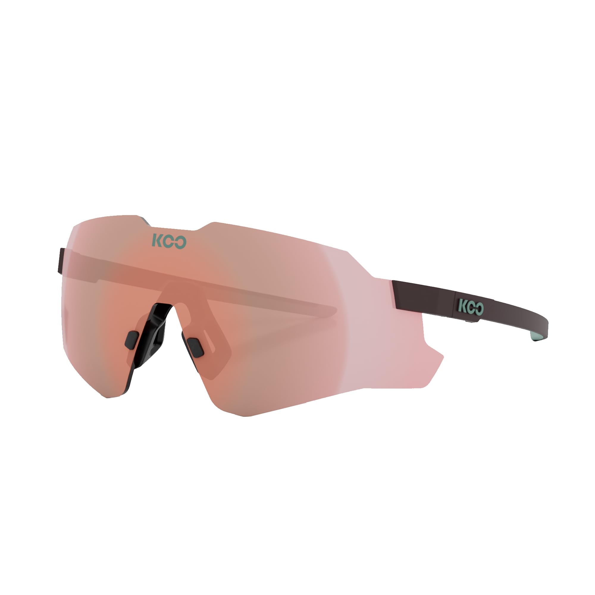 KOO Nebula - Gafas de sol deportivas, visión de alto contraste, protección UV, para correr y ciclismo, ajuste envolvente para hombres y mujeres