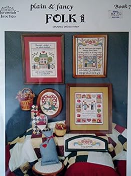 Plain & Fancy, Folk 1, Book 7 Counted Cross Stitch
