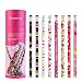 25pcs Valentines Day Gift Cards with 90pcs Pencils Valentine Scratch and Sniff Cards Toppers Bookmark Cards for Kids Valentine Classroom Exchange Prizes Party Favors