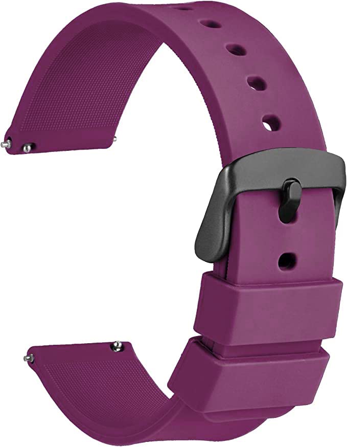 Qubist 22 MM Smartwatch Band, Belt, Strap, Compatible for Samsung Watch, Noise Colorfit, Boat, FIreboltt, Amazefit GT, [Universal Compatibility] (Maroon) (B0CGMB7J12) Amazon Price History, Amazon Price Tracker