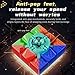 Moyu RS3M V5 2023 Magnetic Dual Adjustment 3x3 Speed Cube, Professional 3x3 Puzzle Cube Stickerless RS3M V5 Magnetic Master Cube