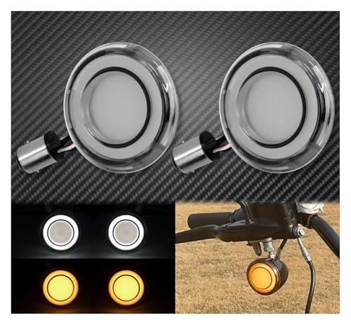 Clignotant avant à LED 1157 pour moto conversion double plot