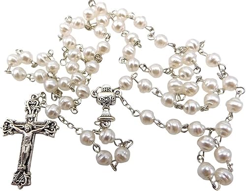 Westmon Works Girl's First Communion Rosary