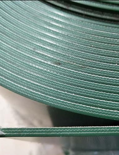 Banda transportadora plana de PVC con espesor de 2 mm para envasado 3
