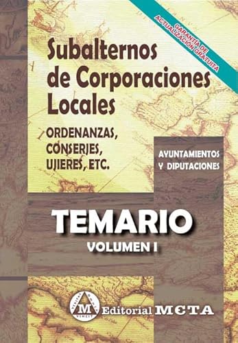 Subalternos de Corporaciones Locales Volumen I Temario (Edición Enero 2026)