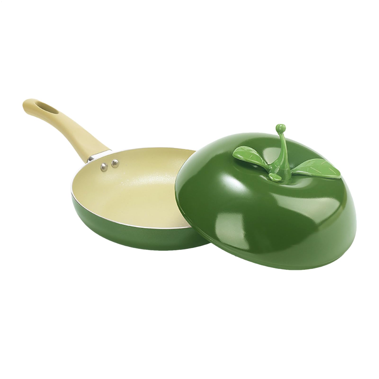 Pentola Per Sugo Con Coperchio Pratico E Multiuso Antiaderente A Forma Di | Pentola E Padella Adatte All'Induzione Ideale Per Pasta, Zuppa, Spaghetti, Uso In Cucina Domestica E Ristorante