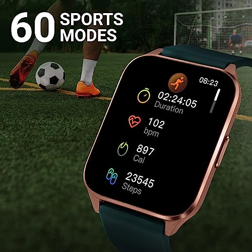 Image of Fastrack Reflex Beat+ 1.69 inch UltraVU Display|500 Nits Brightness|60 Sports Modes|24 * 7 Heart Rate Monitor|SpO2 Monitor|Sleep Tracker|IP68 Water Resistant|Music & Camera Control