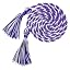 Purple and White