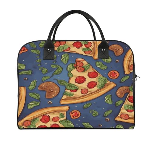 Bolso tote de nylon con cremallera y correa ajustable miniatura 1