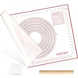 ausrollmatte sally ★* Die Backmatte wird aus BPA-freiem lebensmitteltauglichem Silikon gefertigt, sind gesünder, umweltfreundlich, hitzebeständig, ohne BPA. Es ist wiederverwendbar, waschbar, Ein bester Zubehörteil für jede Küche.