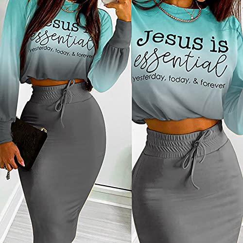 Tenue de printemps confortable en maille pour mi-saison active - 5