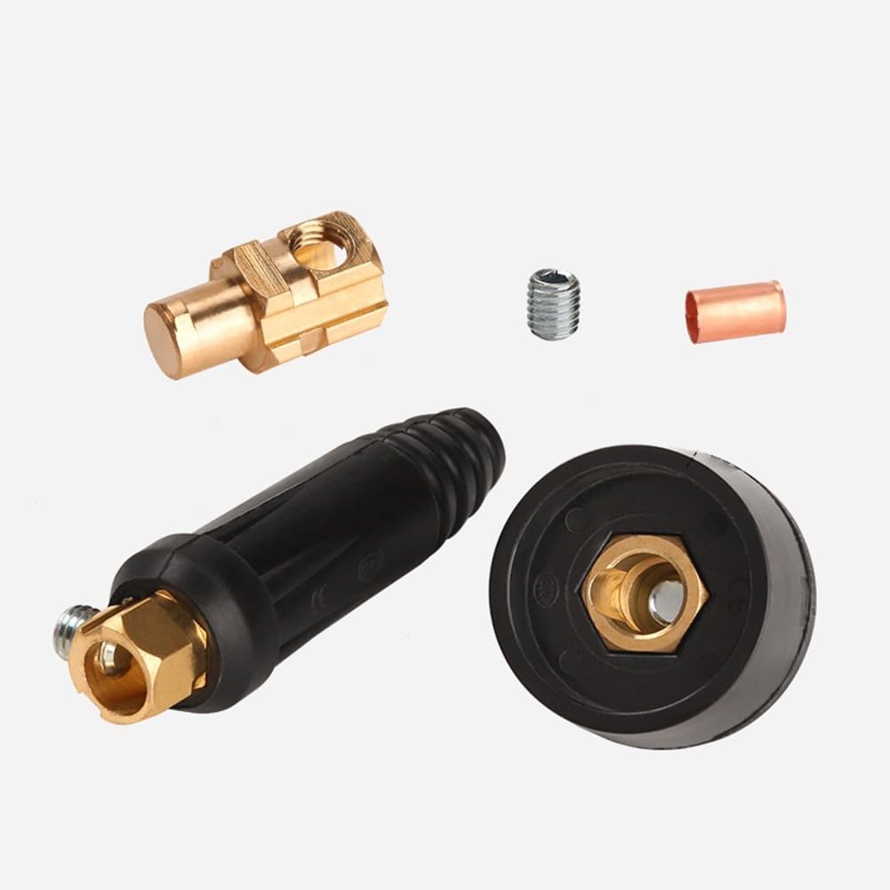 Connettore giunto per cavo di saldatura, attacco rapido DKJ10-25 per saldatrice, accessori per presa pannello resistente