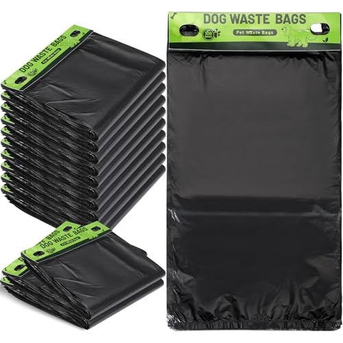 Image of Ireer 1000 Pcs Dog Bags Bulk, Dog Pet Waste Bags Bulk, Leakproof Easy Single Pull Bag for Poop Station Fit Hang Hole Dispenser Pet Waste Bag for Home Outdoor