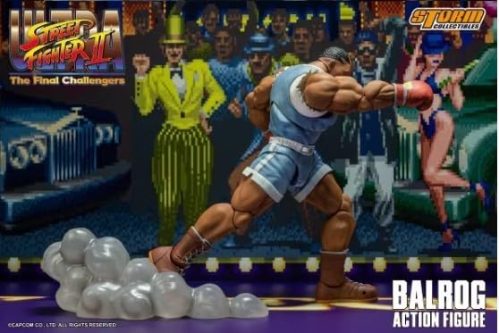 Storm Collectibles BALROG マイク・バイソン限定版 BALROG - USFII Action Figure – Storm Collectibles