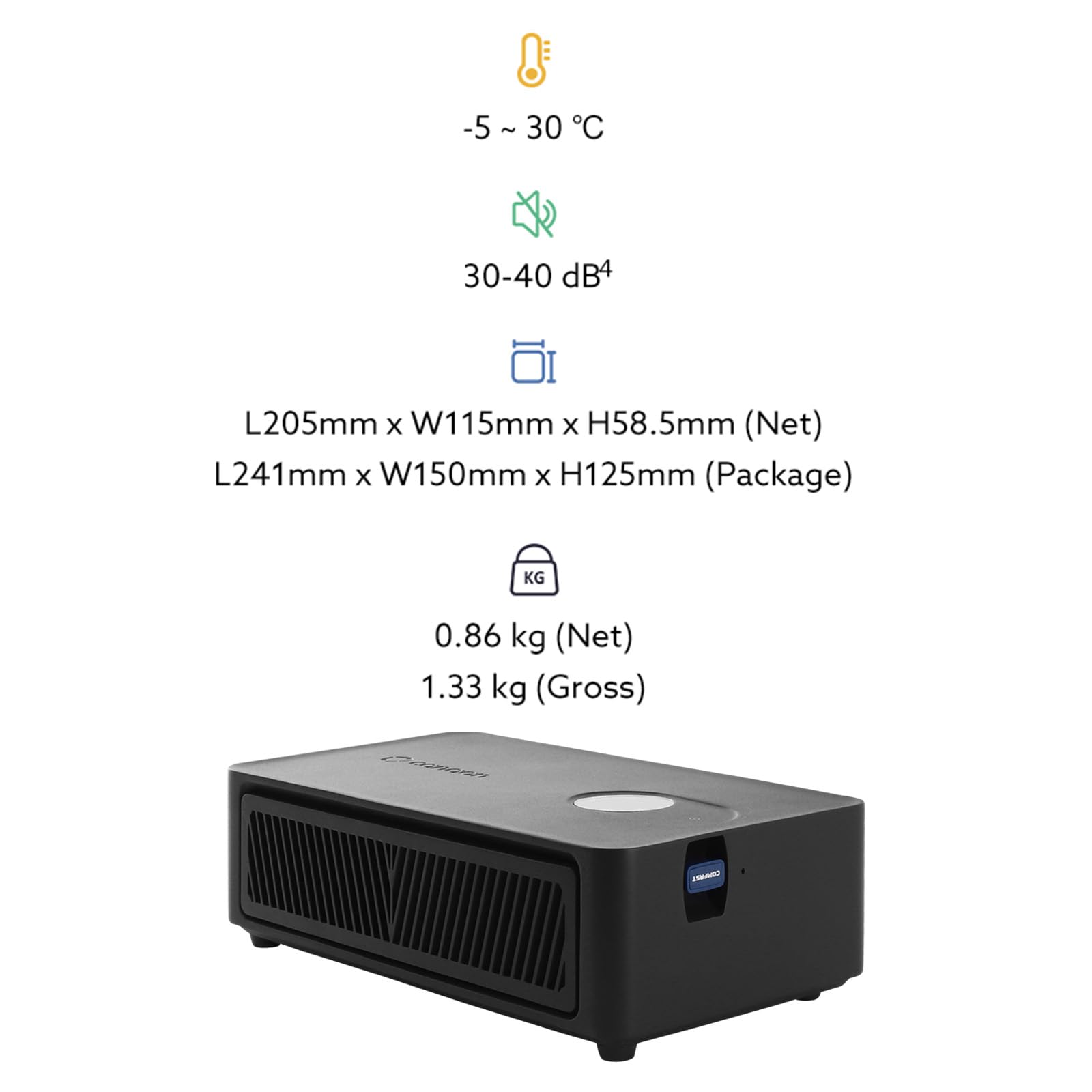 Dogecoin Miner 6TH/s Bitcoin Miner Black (with PSU) - Ships From USA Canaan  Avalon Nano 3s