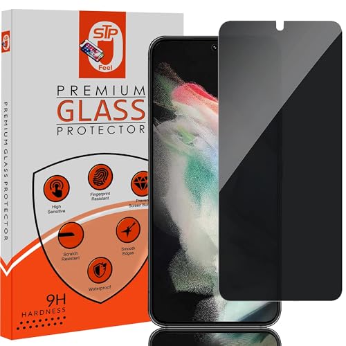 STP FEEL® Premium Grade Privacy Tempered Glass Screen Protector Guard Compatible For Vivo T2X (6.56 Inch, Pack of 1) Full Edge to Edge Coverage...