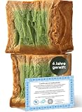 GRÜNE VALERIE® Original Aleppo Seife Deluxe - 200g+ 70% / 30% Lorbeeröl/Olivenöl - 6 Jahre...