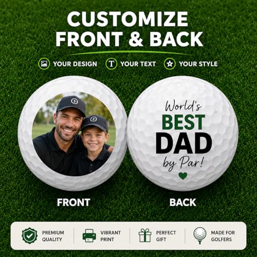Custom UV Printed Golf Balls
