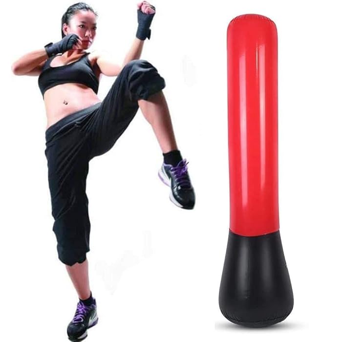 Buy IRIS Inflatable Punching Bag, Free Standing Boxing Bag for