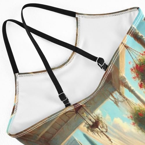 Seaside Balcony Bathing Suits for Girls Kids Swimsuits Summer Beach One Piece Swimsuits Swimwear4