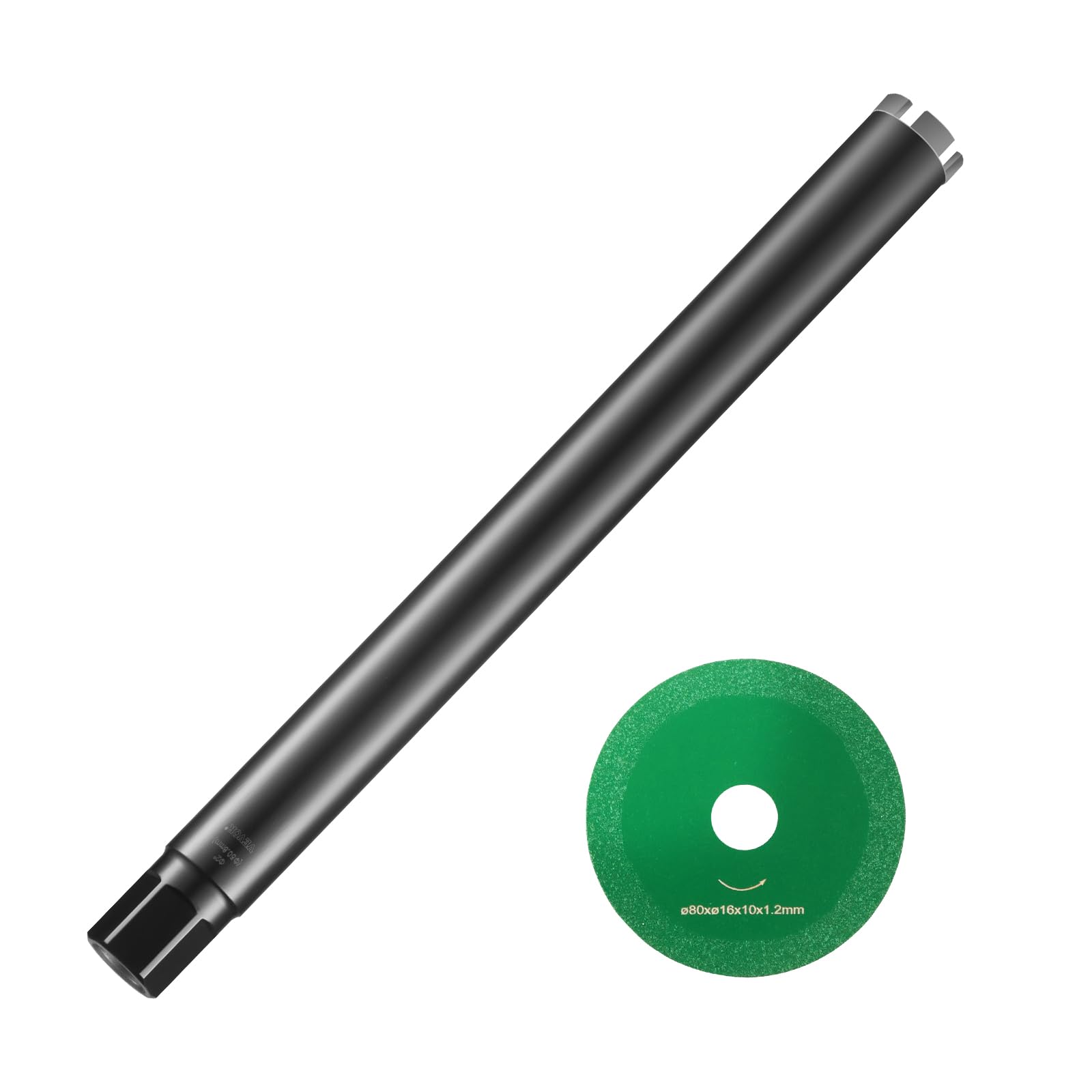Corona Diamantata Per Carotaggio 68mm, 1 ¼ UNC, Lunghezza 420mm - Per Calcestruzzo, Cemento Armato, Muratura