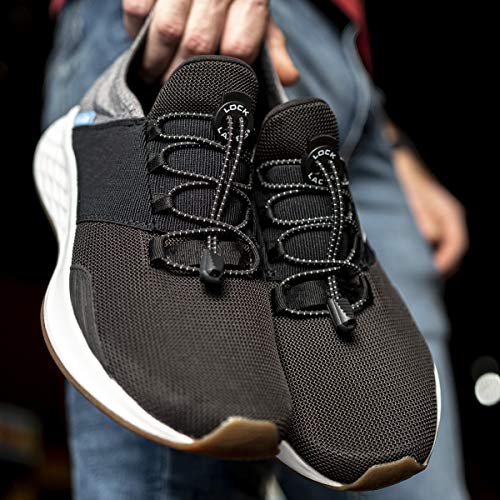 Cadarço Elastico Lock Laces Preto 6 Cadarço Elastico Lock Laces Preto - Imagem 6