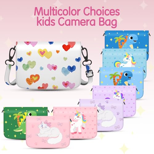 Funda para cámara instantánea infantil color azul miniatura 3