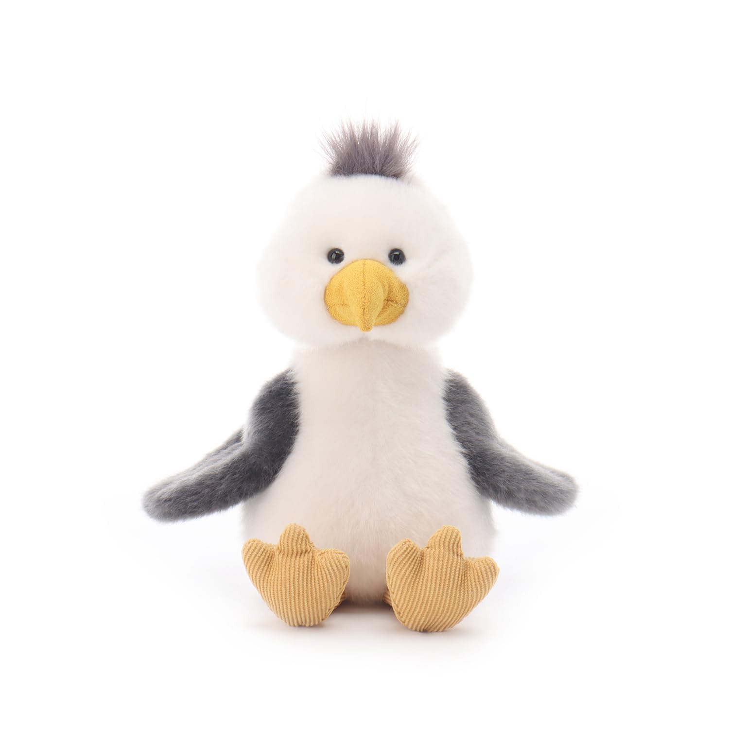 Apricot Lamb Charming Seagull Bird Plushies Stuffed Animals for Baby Girl and Boy, Soft Cute Plush Toys for Kids, 7 Inches