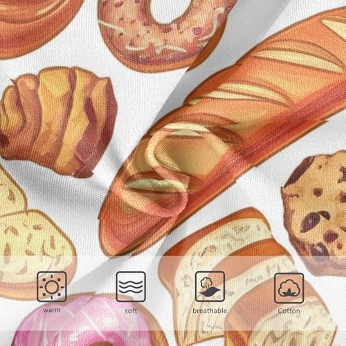 Bakery Bread Loaves Prints Panties for Girl Girls Underwear Toddlers Cotton Cartoon Undies Kids Briefs 2t3