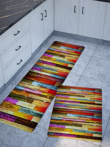 Alfombras cocina antimanchas de PVC impermeables para proteger el suelo de salpicaduras 5
