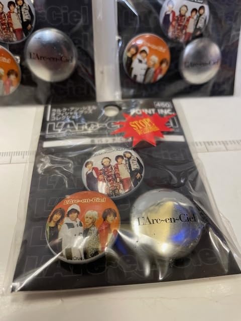 Amazon | ラルクアンシエル 缶バッジ 3P L'Arc en Ciel