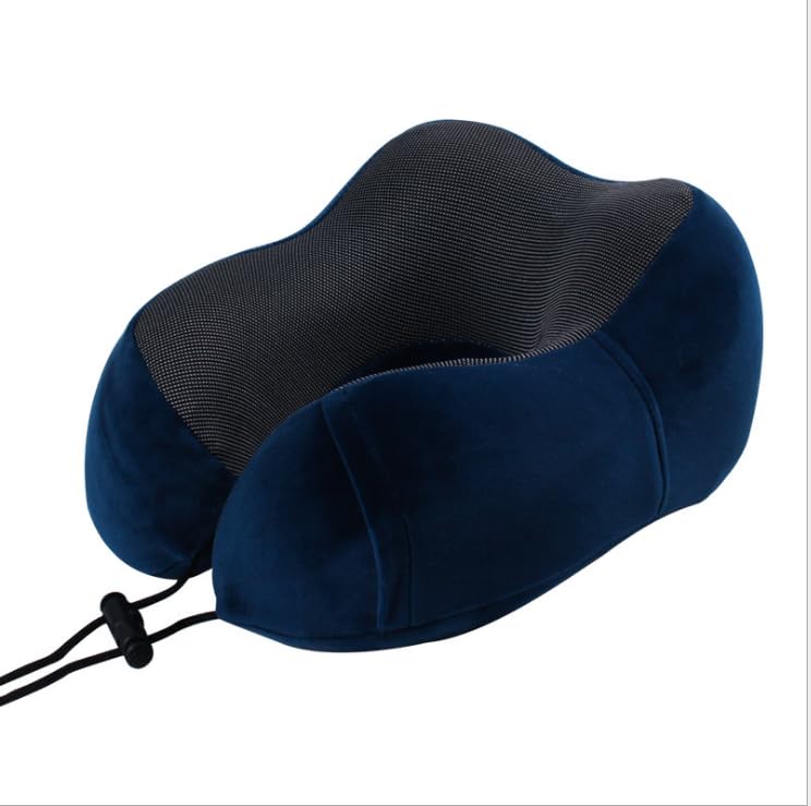 Oreiller de voyage à soutien cervical 360° en mousse mémoire ergonomique