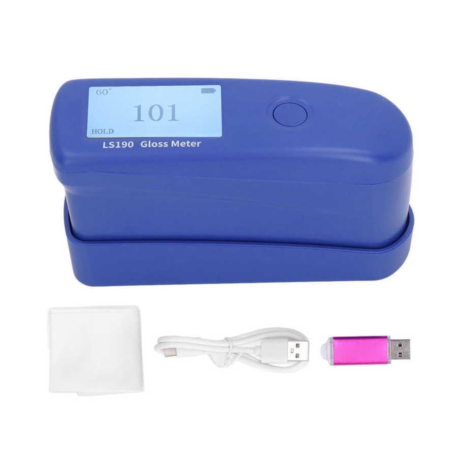 Colorimetro Portatile, Misuratore di lucentezza LCD digitale Tester di lucentezza a vernice Glarimetro for metallo pietra