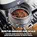 Ninja Luxe Premier 3-in-1 Coffee Machine, Latte, Cappuccino, Cold Brew & Espresso Maker With Built in Bean Grinder & Milk Frother, Easy to Use, 4 Automated Froth Presets, Silver, ES601UK