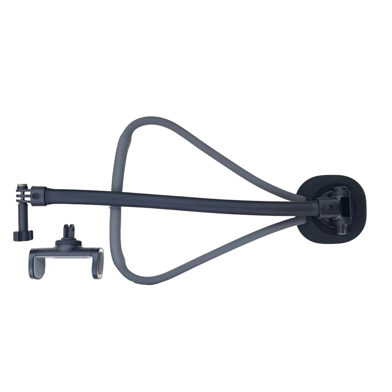 Soporte para Teléfono Celular, Soporte Flexible para Teléfono con Cuello de Cisne, para Móvil para Cama, para Inteligente de 2,48 a 3,58 Pulgadas, Ideal para Vlog POV, Selfie y para Cuello