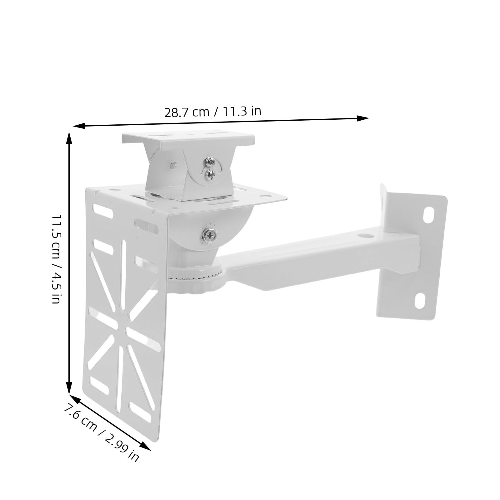 INOOMP Support de caméra dôme en Forme de L, Fixation extérieure pour