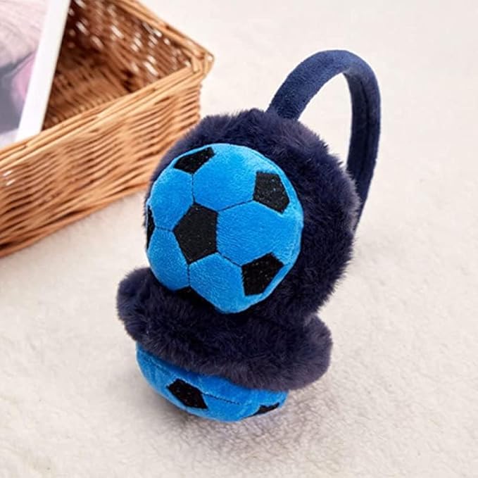 Image of TopiBaaz Girl Winter Earmuffs Outdoor Wear Soft Faux Fur Plush Ear Warmer Minnie Design Windproof Woolen Warm Ear Muff Men & Women (Freesize)