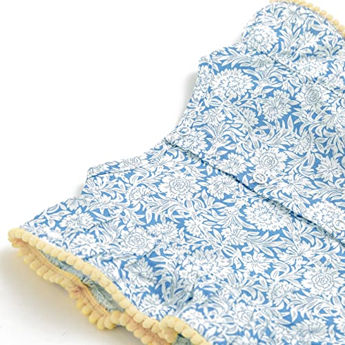 Simplee kids Baby Infant Girls Summer Romper Bodysuit Summer Cotton Ruffle Sleeve Floral Onesies for12 Months Pink4