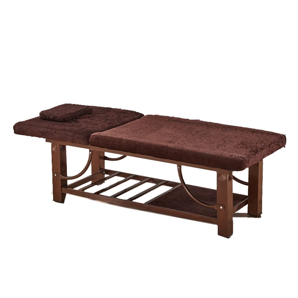 ZYHHDP Massage Therapy Table, Salon Bed with Skin-friendly Fabric Thicken Bed Legs Sturdy Structure Strong Load Bearing, for Spa Salon Clinic