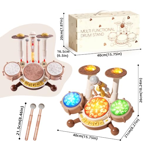 XINSITE Drum Set for Kids, Kids Musical Instruments. by XINSITE - Image 9