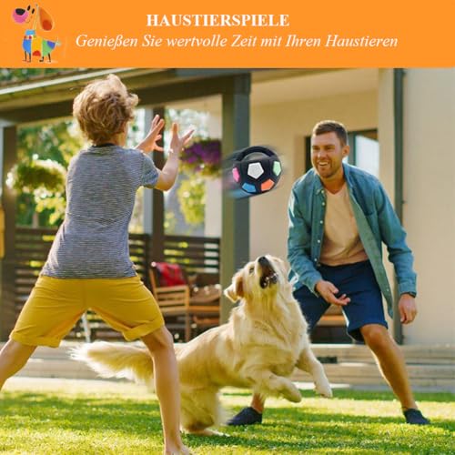 Coogime Hundespielzeug – Jagdbälle für Hunde, Robuster und vielseitiger Hundeball, Fußball der auf der Wasseroberfläche schwimmt, Spielzeug für Mittlere Große Hunde (Schwarz)