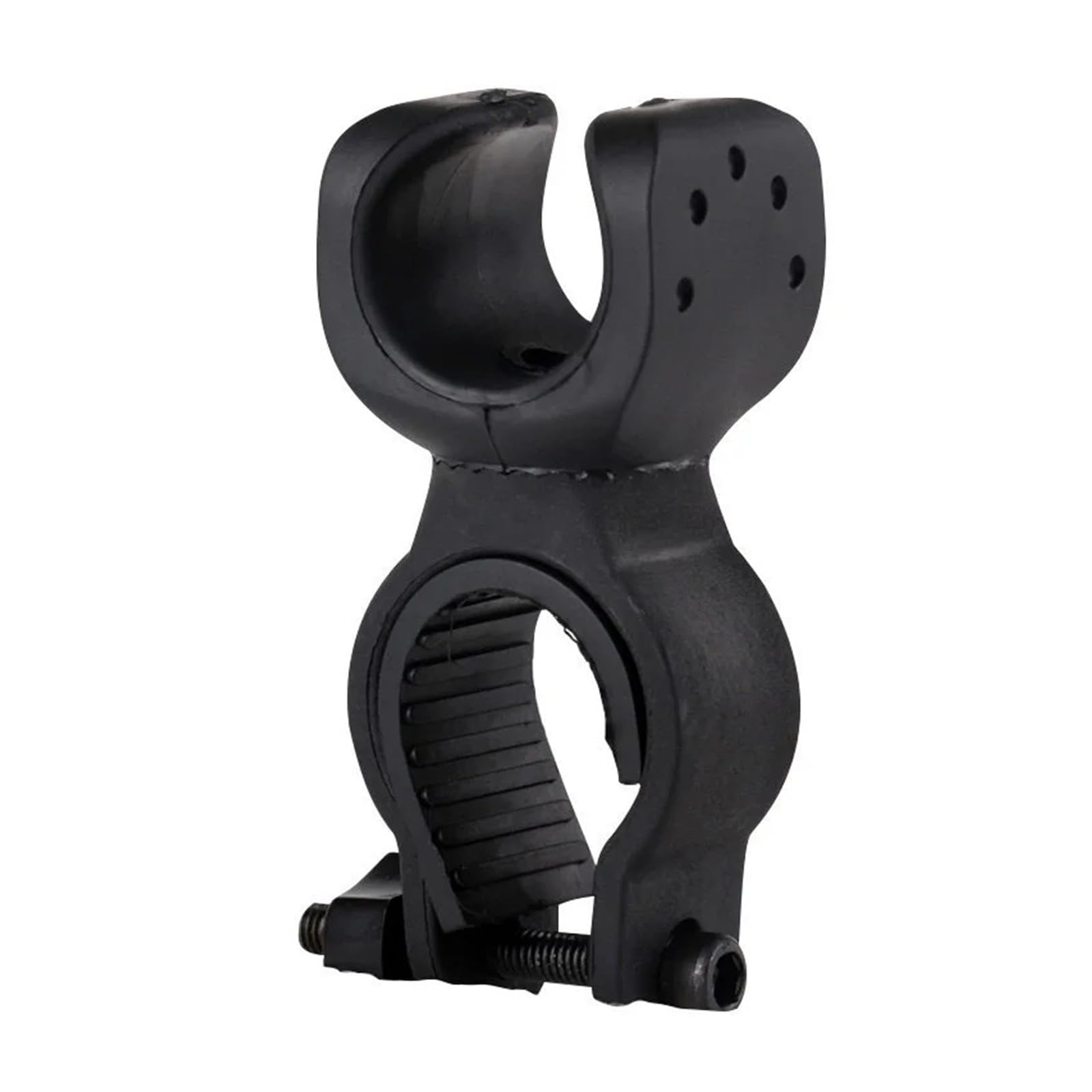 WVYHLAMRC 2pcs Bicycle Light Holder 360 Degree Headlight Holder Flashlight Clip U-Shaped Fixed Clip Multi Angle Adjustment