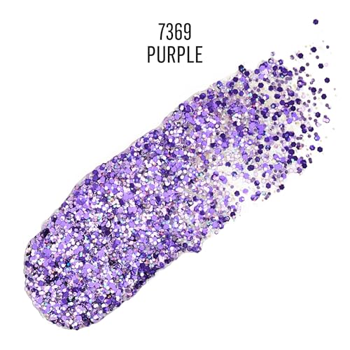 Image of FolkArt Glitter Glitz Acrylic Craft Paint, Purple, 2 fl oz