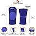 ProFitness Bamboo Knee Sleeve for Joint Pain Improved Circulation Compression – Effective Support for Running, Jogging,Workout, Walking, Hiking and Recovery (Medium, Blue)