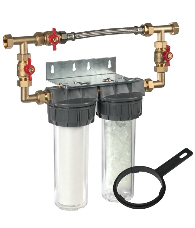 DualoSuper 2 Apic : Filtre Anti-impuretés et Anti-tartre avec by-pass inclinable
