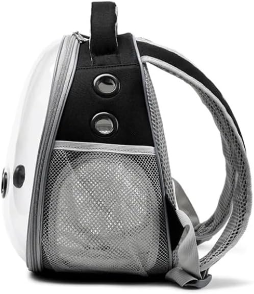 Bird Carrier Travel Cage Backpack with Perch, Breathable Portable Transport Bag for Parrot and Small Birds Outdoor Use (B2)