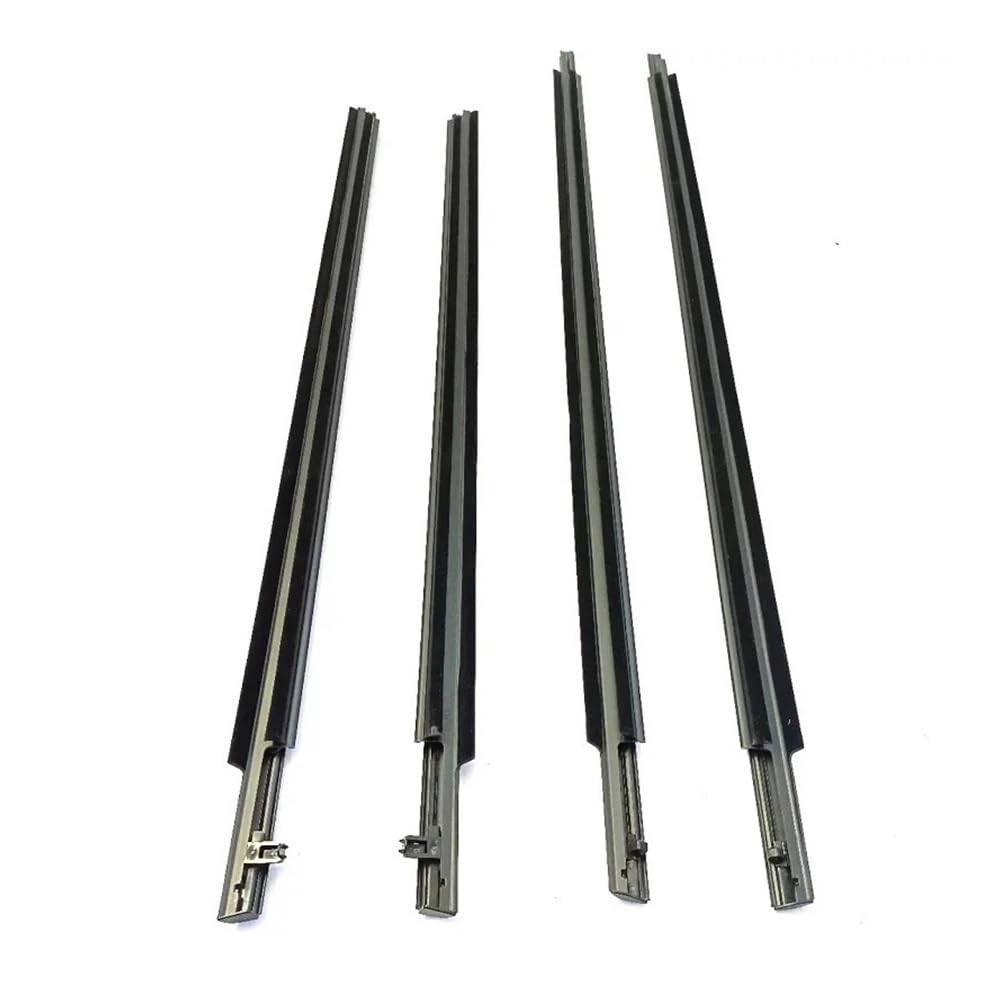 Sealing Strip 4PCS Car Door Window Glass Sealed Strip Side Wheatherstrip for Toyota for Estima/Previa 2.4/3.5 ACR50 GSR50