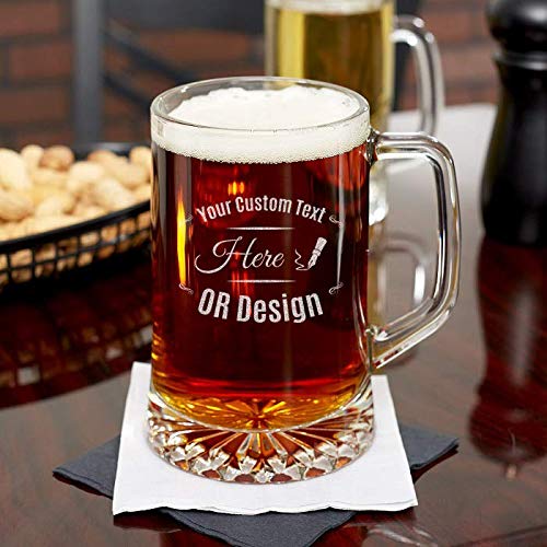 Personalized Beer Mug 23 oz